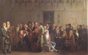Louis Leopold  Boilly An Artists' Party in the Studio of Isabey (mk05) USA oil painting reproduction